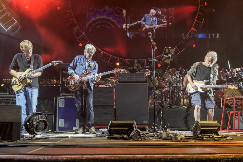 From left to right: Anastasio, Lesh, Weir (Photo courtesy of AL.com)