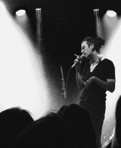 Lead singer, Matty Healy (via Alyssa O'Brenski)