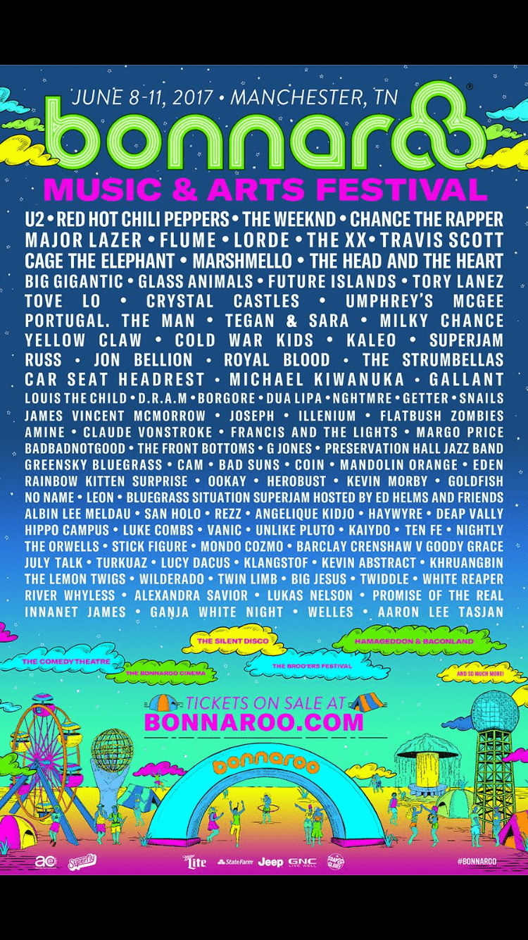 bonnaroo single day tickets 2016